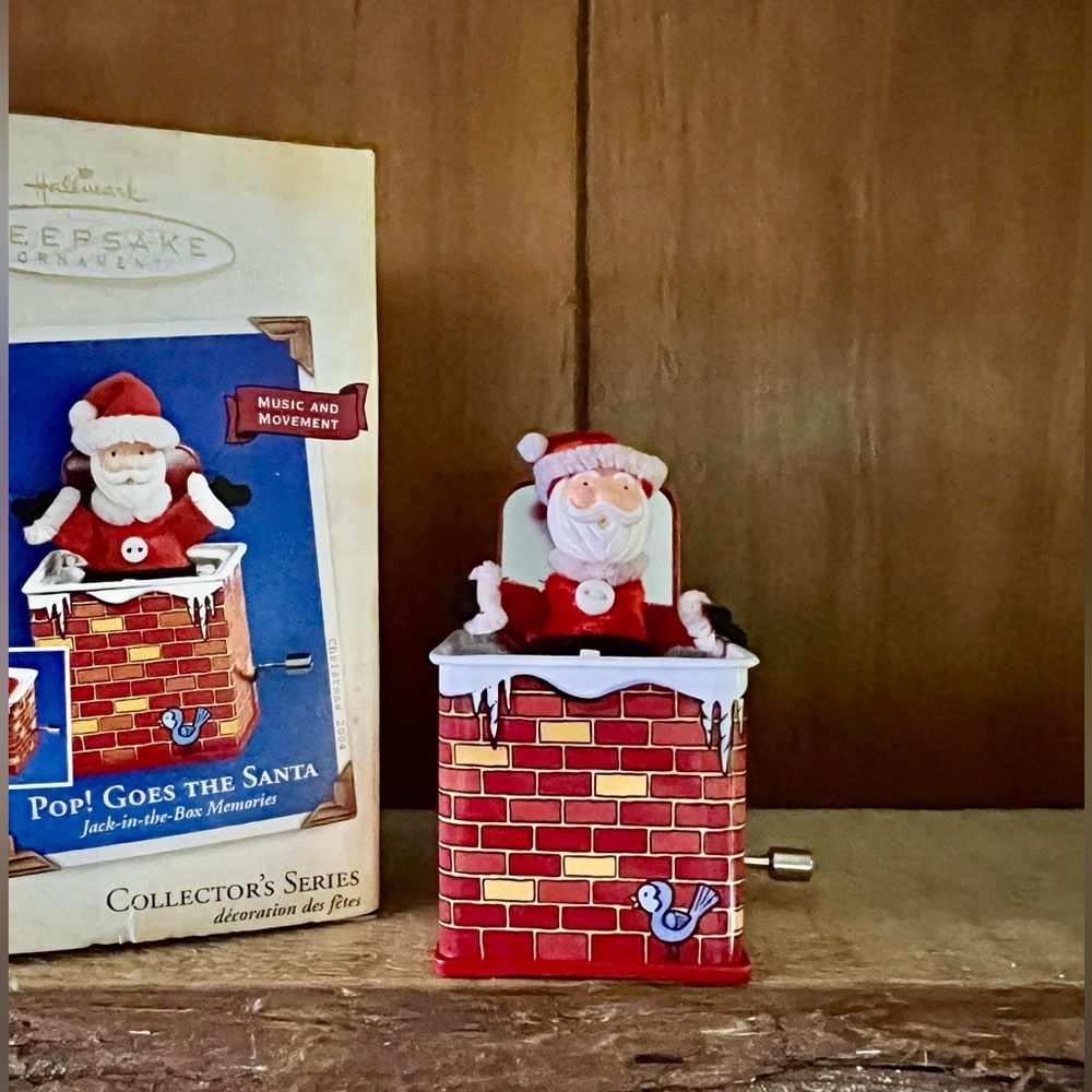 Hallmark Pop! Goes The Santa Ornament